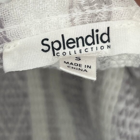 Splendid White/Purple Striped Midi Skirt | New With Tags - Picture 8 of 10